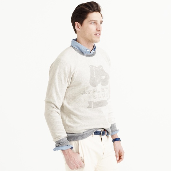 Hugo Guinness J. Crew Athletic Club Sweatshirt - Picture 3 of 8